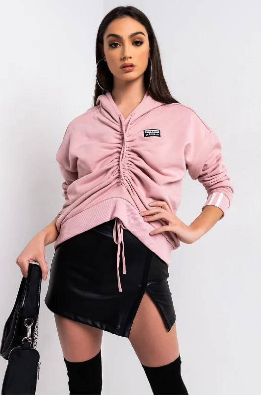 Fashionable Hoodie-ADIDAS WOMENS ROUGED HOODIE