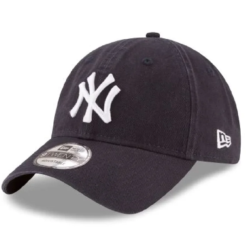 Fashionable Hat-New York Yankees New Era Core Classic 9TWENTY Adjustable Hat-navy