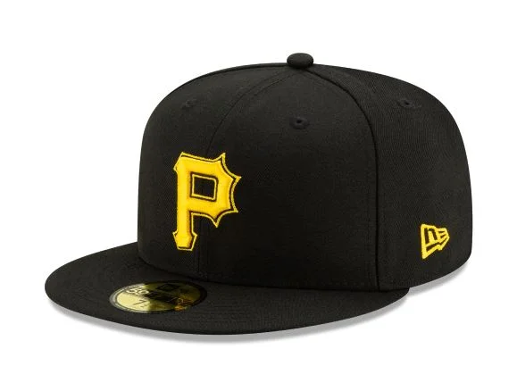 Beach Vacation Hat-PITTSBURGH PIRATES ALTERNATE 2 COLLECTION 59FIFTY FITTED-ON-FIELD COLLECTION-BLACK