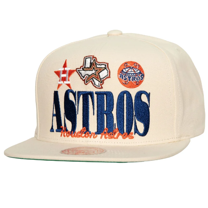 Adventure Hat-Mitchell &Ness Houston Astros Reframe Retro Snapback