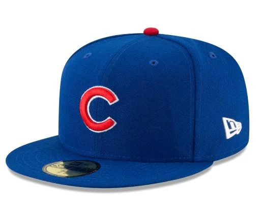 Wide-brim Hat-CHICAGO CUBS NEW ERA HOME AUTHENTIC COLLECTION 59FIFTY FITTED-ON-FIELD COLLECTION ROYAL/RED