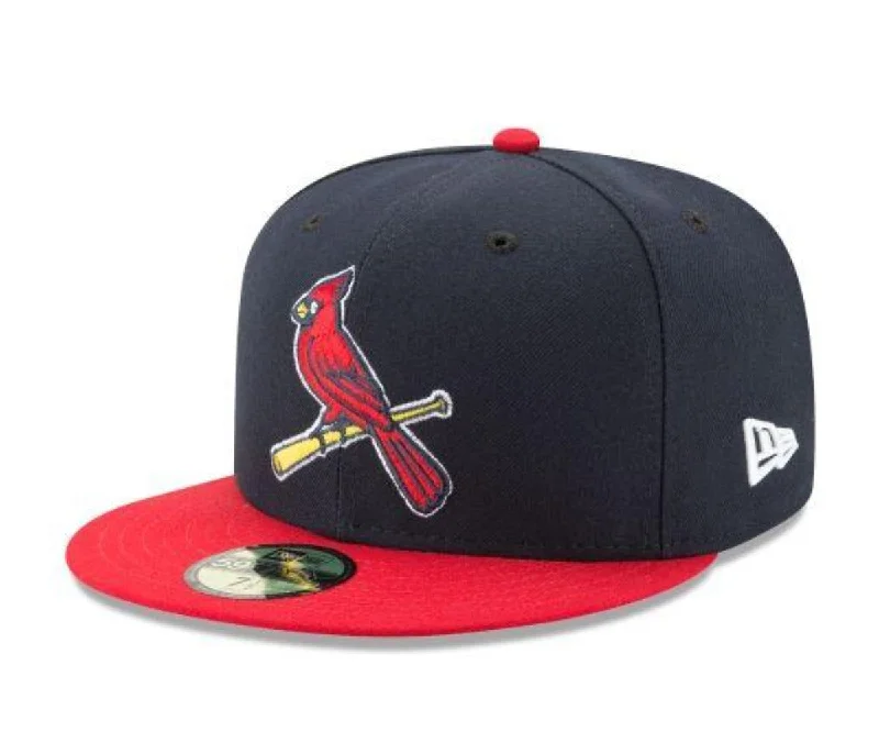 Custom Logo Hat-ST. LOUIS CARDINALS ALTERNATE 2 COLLECTION 59FIFTY FITTED-ON-FIELD COLLECTION-BLUE