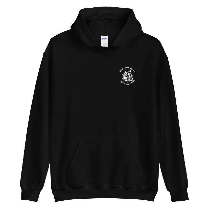 Outdoor Adventure Hoodie-"Pirates Make Legends" Unisex Hoodie