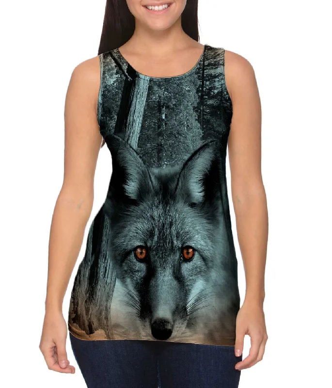 Gym Tank-Red Ruby Fox