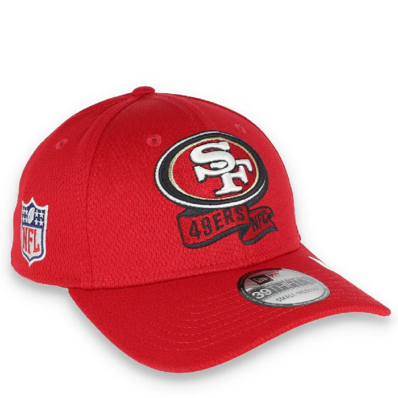 Floral Hat-NEW ERA SAN FRANCISCO 49ERS NFL SIDELINE HOME 39THIRTY STRETCH FIT