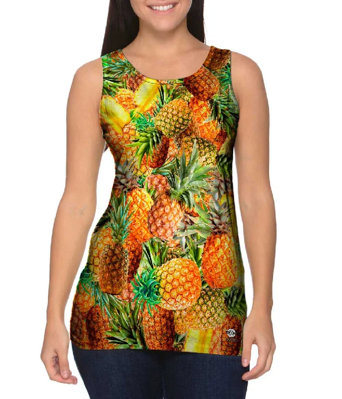 Sports Tank-Pineapple Dream Jumbo