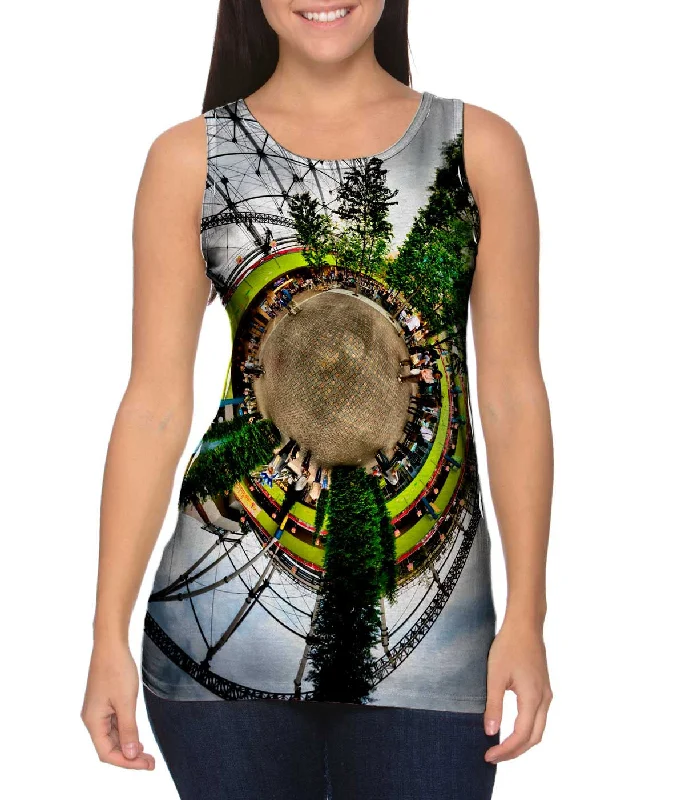 Tank Top for Men-Roller Coaster Planet