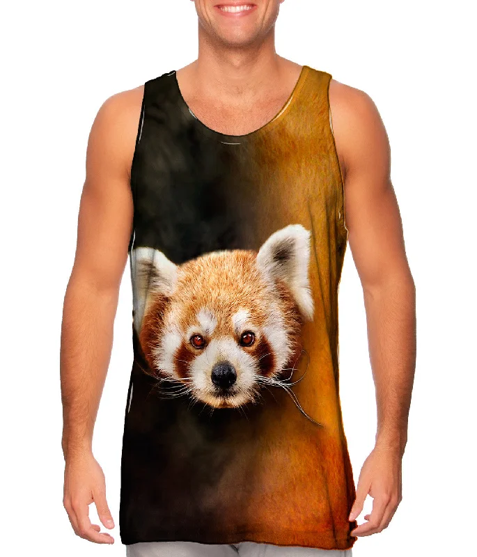 Muscle Tank-Red Panda Half Skin