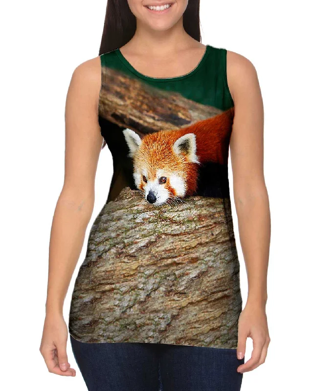 Cotton Tank-Red Panda Wonder