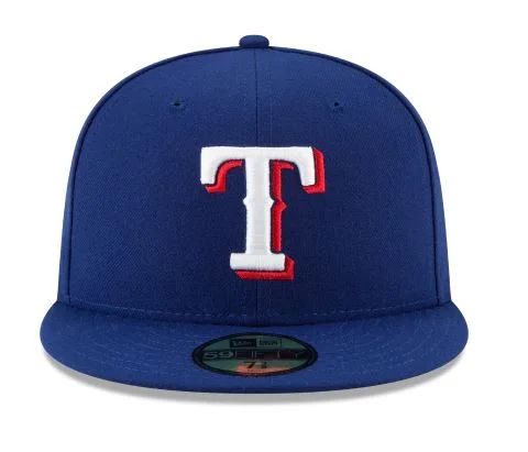 Minimalist Hat-TEXAS RANGERS HOME COLLECTION 59FIFTY FITTED-ON-FIELD COLLECTION-BLUE