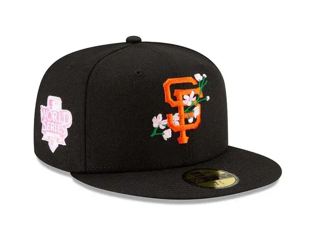 Military Hat-NEW ERA SAN FRANCISCO GIANTS FLORAL SIDE PATCH BLOOM 59FIFTY FITTED HAT