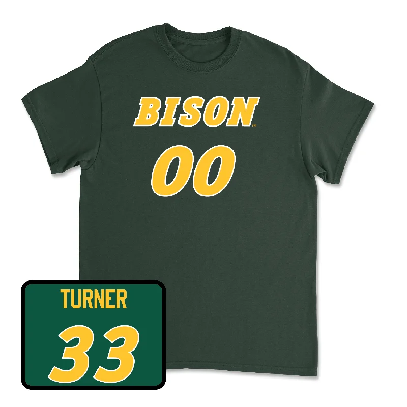 Inspirational Art T-shirt-Green Football Player Tee - Termaine Turner