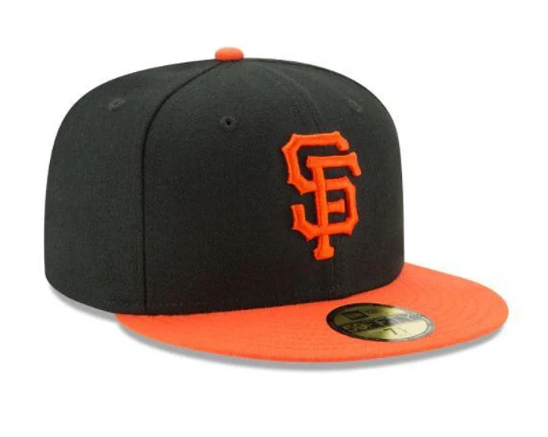 Classic Hat-SAN FRANCISCO GIANTS ALTERNATE COLLECTION 59FIFTY FITTED-ON-FIELD COLLECTION-BLACK