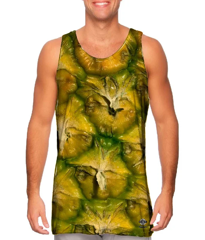 Cotton Tank-Pineapple Surprise