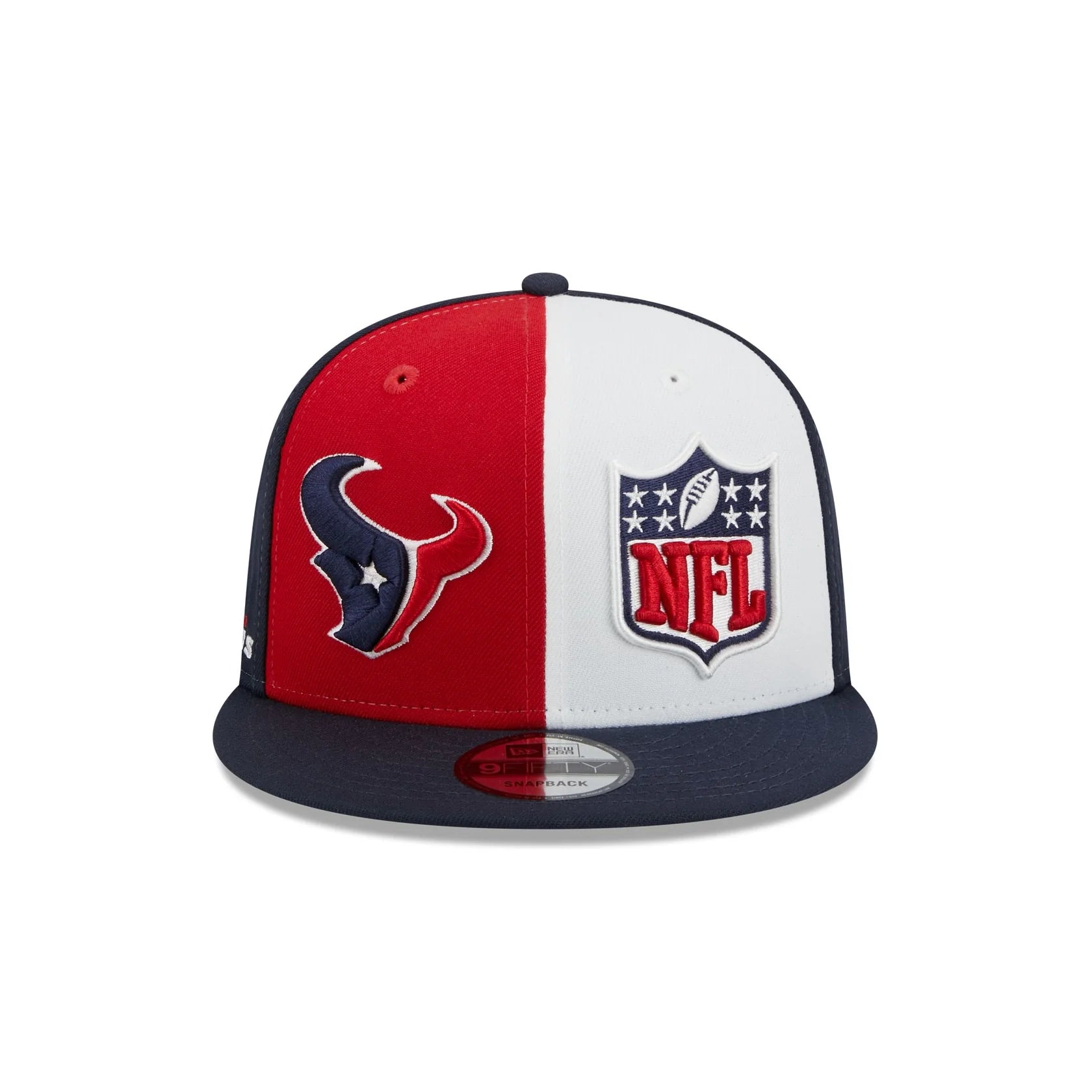 Casual Fedora Hat-New Era Houston Texans Sideline 2023 9FIFTY Snapback Hat-Blue