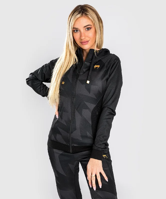 Designer Hoodie-Venum Razor Hoodie - For Women - Black/Gold