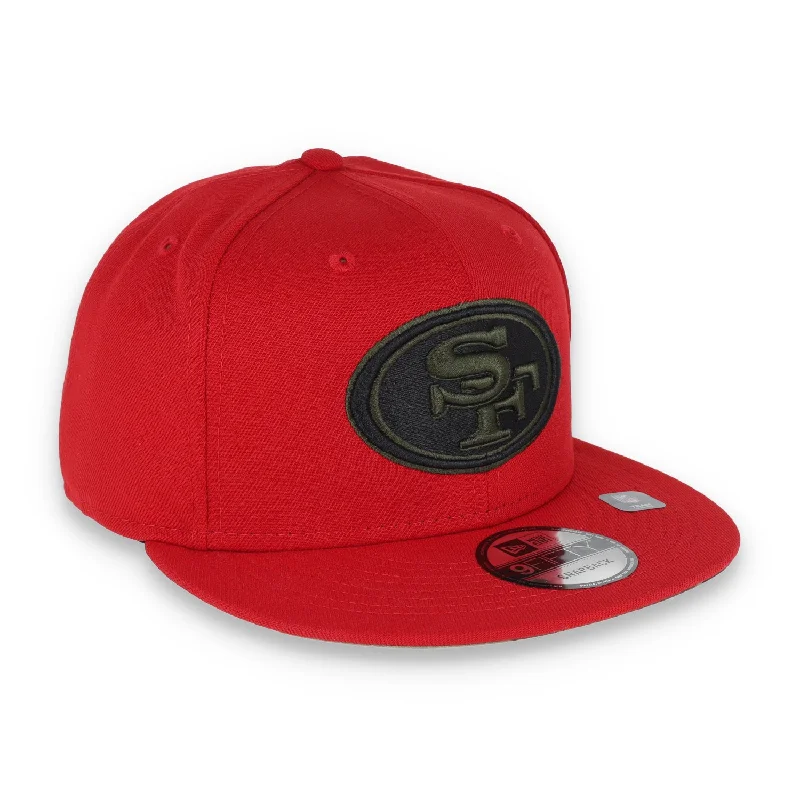 Classic Hat-NEW ERA SAN FRANCISCO 49ERS  9FIFTY SNAPBACK-CARDINAL/CAMO