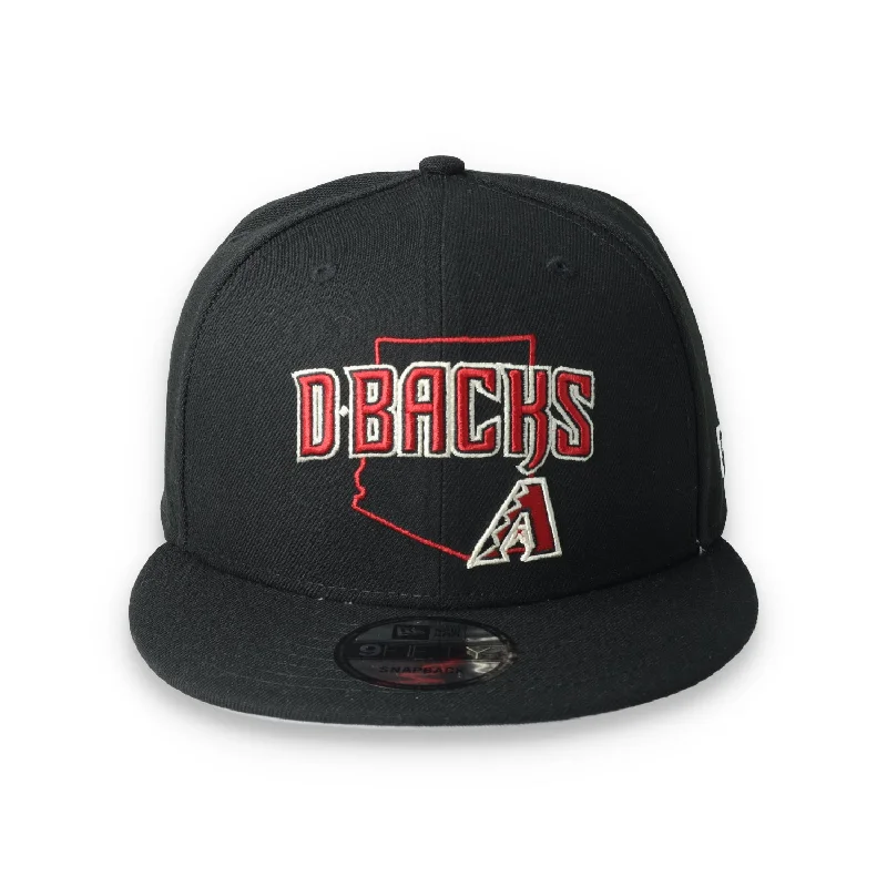 Beach Hat-New Era Arizona Diamondbacks Logo State 9FIFTY Snapback Hat