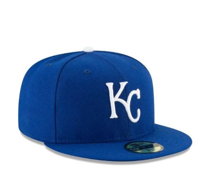 Warm Hat-KANSAS CITY ROYALS  NEW ERA HOME  AUTHENTIC COLLECTION 59FIFTY FITTED-ON-FIELD COLLECTION-ROYAL