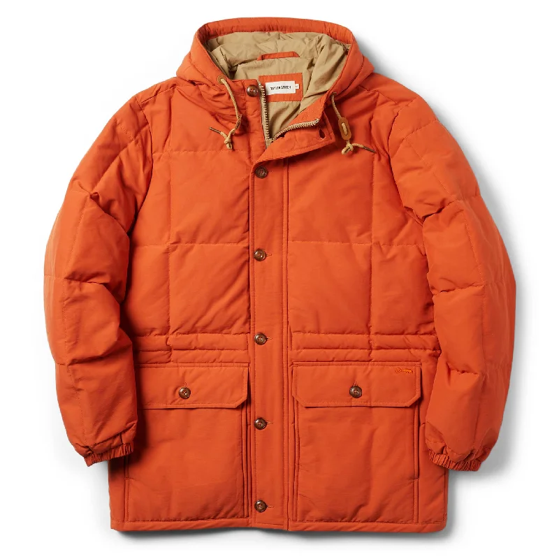 Sport Performance Jacket-The Whitney Parka in Dusty Orange