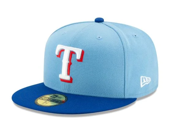 Fashion-forward Hat-TEXAS RANGERS ALTERNATE 2 COLLECTION 59FIFTY FITTED-ON-FIELD COLLECTION-BLUE