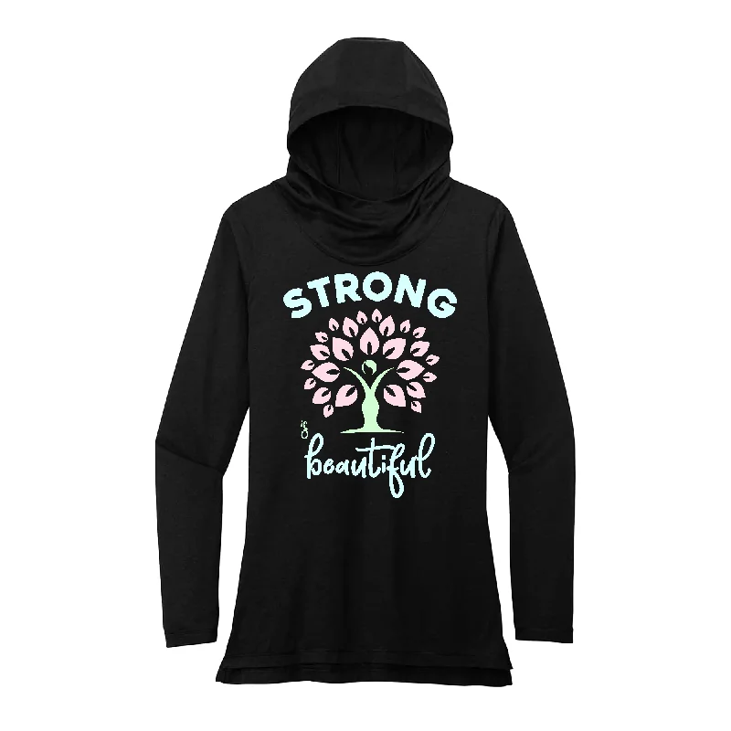 Camo Hoodie-Strong is Beautiful OG Performance Hoodie