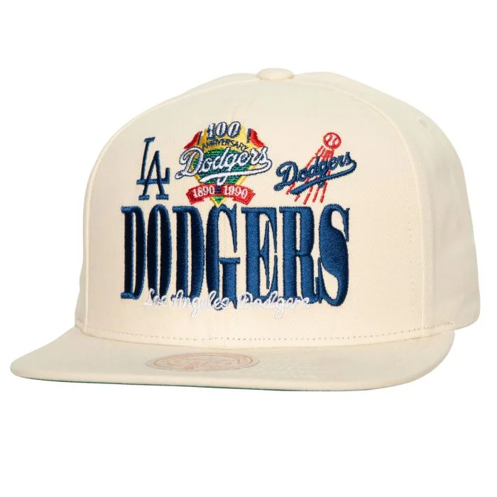 Adjustable Snapback Hat-Mitchell & Ness Los Angeles Dodgers Reframe Retro Snapback