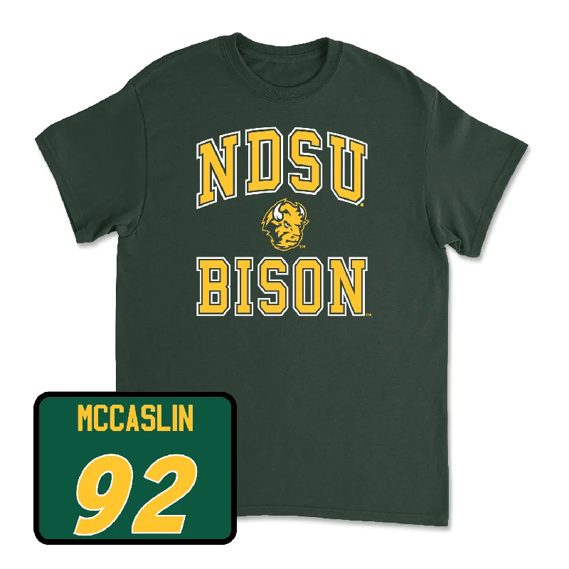 Running T-shirt-Green Football College Tee - Kelton McCaslin