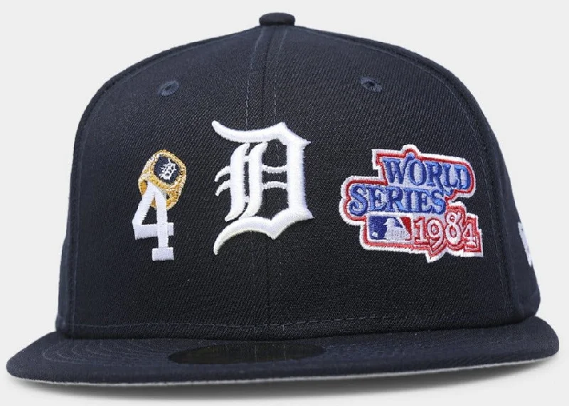 Iconic Hat-DETROIT TIGERS NEW ERA The rings series 59FIFTY FITTED HAT