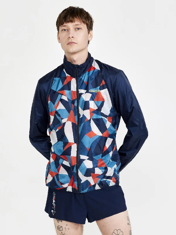 Adventure Ready Jacket-Men's PRO Dazzle Camo Running Jacket