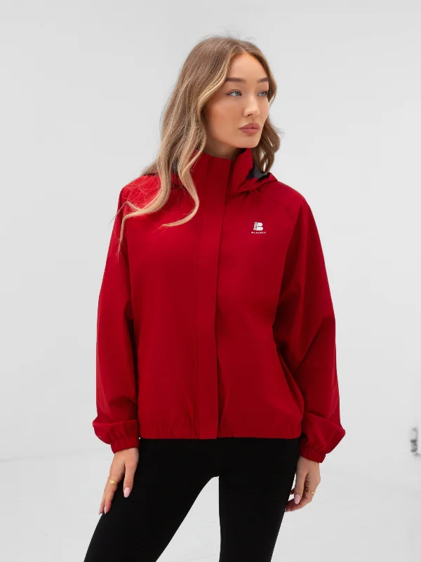 Windproof Jacket-Apex Sports Jacket - Red