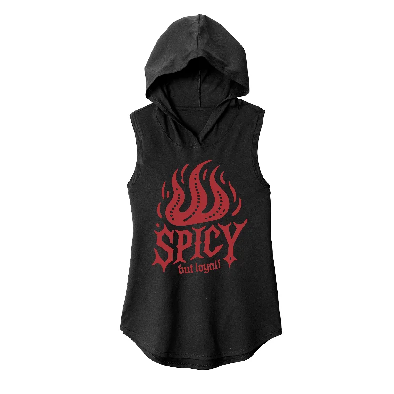 Eco-friendly Hoodie-Spicy but loyal Sleeveless Hoodie