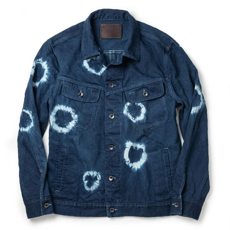 Fashion Jacket-The Long Haul Jacket in Hand-Dyed Indigo