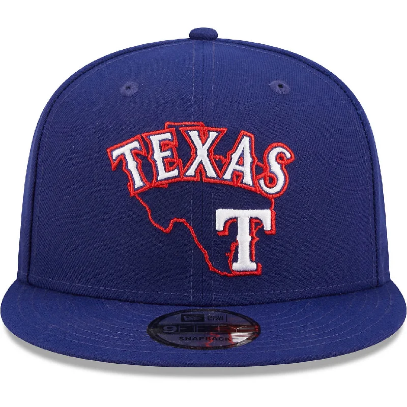 Athletic Hat-New Era Texas Rangers State Logo 9FIFTY Snapback Hat