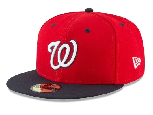 Adjustable Hat-WASHINGTON NATIONALS ALTERNATE 5 COLLECTION 59FIFTY FITTED-ON-FIELD COLLECTION-RED