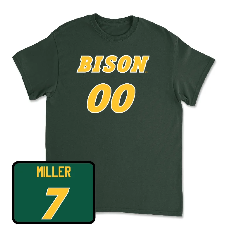 Comic T-shirt-Green Football Player Tee - Camden Miller