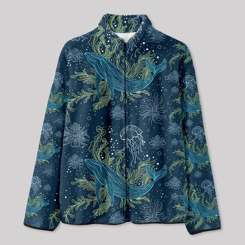 Outdoor Gear Jacket-Fantastic Marine Life Fleece Jacket