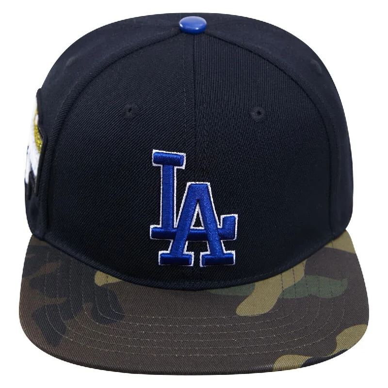 Luxury Hat-PRO STANDARD LOS ANGELES DODGERS LOGO SNAPBACK HAT- CAMO