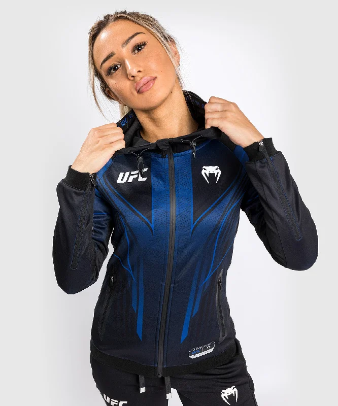 Urban Hoodie-Ufc Authentic Fight Night 2.0 Kit By Venum Women's Walkout Hoodie - Midnight Edition