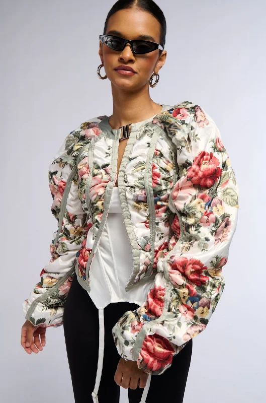 Trendsetting Bomber Jacket-TALK TO ME NICE CORSETED JACKET