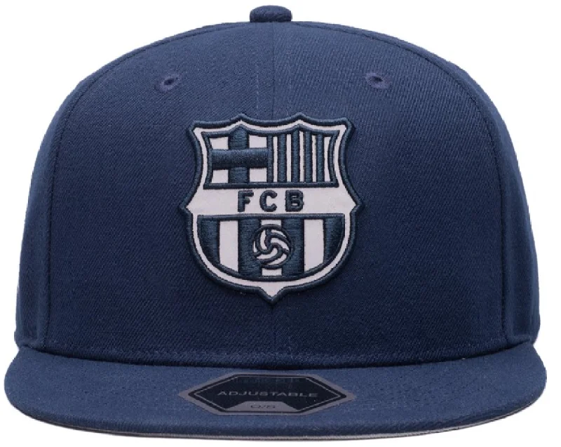 Cap Hat-FI COLLECTIONS BARCELONA BRAVEHEART SNAPBACK HAT-NAVY/WHITE