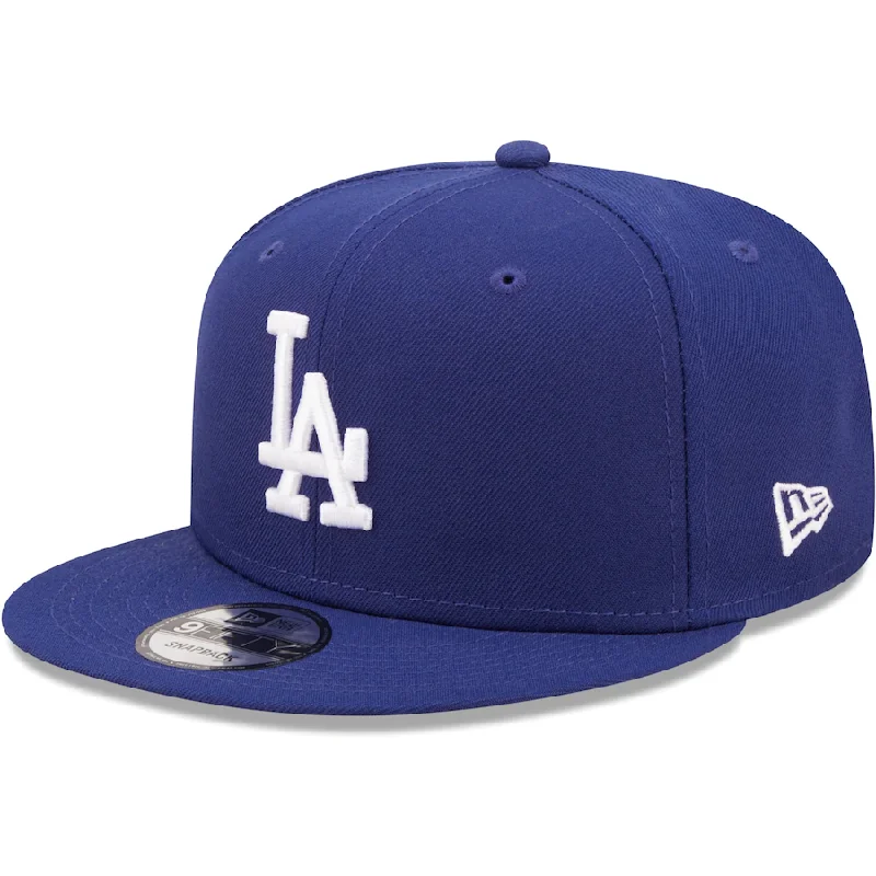 Stylish Fedora Hat-New Era Los Angeles Dodgers Team Color Basic 9FIFTY Snapback-Blue