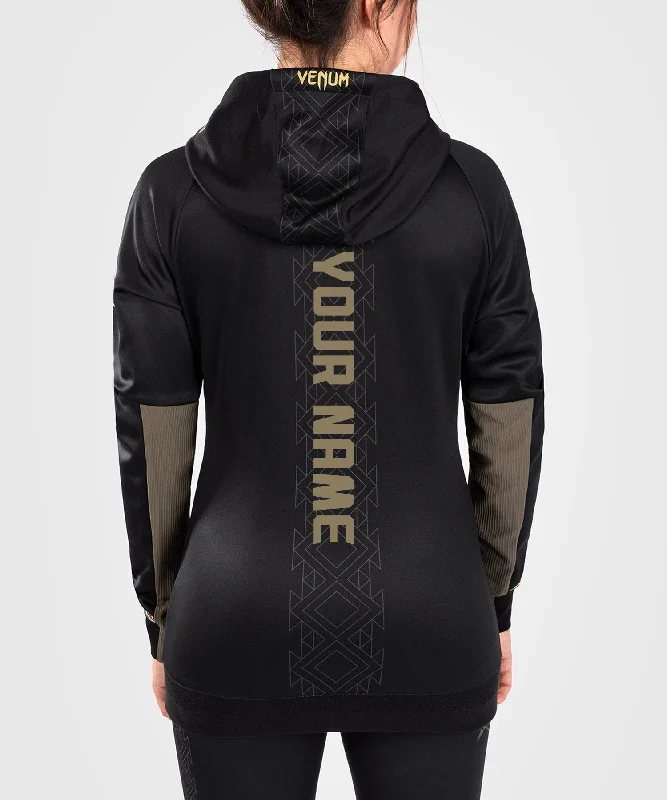 Outdoor Adventure Hoodie-UFC Noche by Venum Personalized Authentic Fight Night Women's Walkout Hoodie - Black