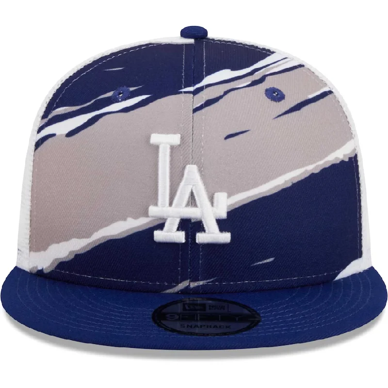 Printed Hat-New Era Youth Los Angeles Dodgers Tear Trucker 9FIFTY Snapback Hat