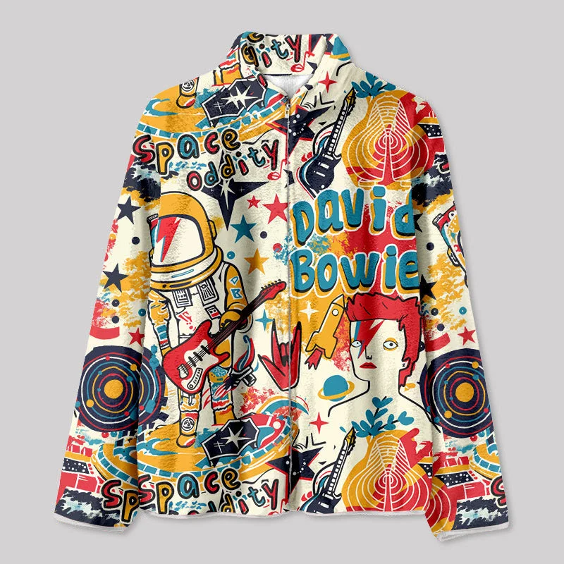 Everyday Jacket-David Bowie Space Oddity Fleece Jacket