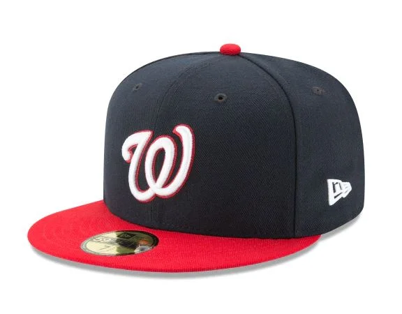 Structured Hat-WASHINGTON NATIONALS ALTERNATE COLLECTION 59FIFTY FITTED-ON-FIELD COLLECTION-BLUE