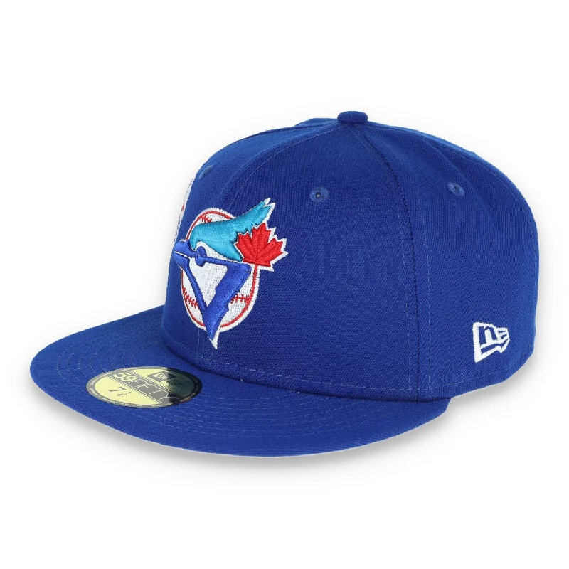 Bold Print Hat-TORONTO BLUE JAYS NEW ERA MULTI PATCH 59FIFTY FITTED HAT