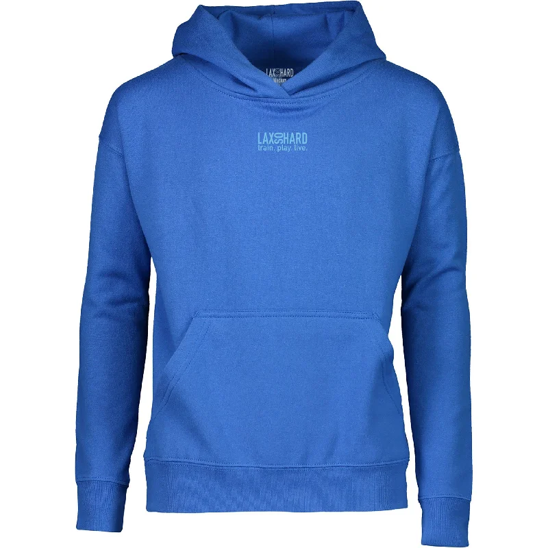 Creative Hoodie-Boys Lacrosse Hoodie - Royal Blue