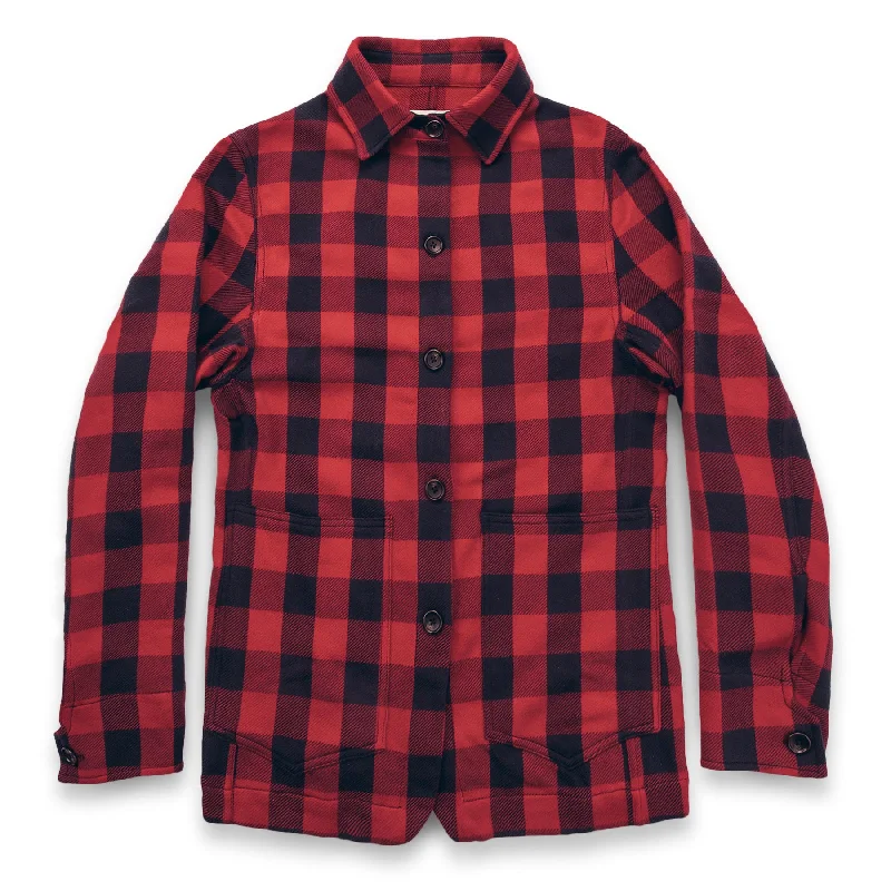 Urban Jacket-The Ryder Jacket in Red Buffalo Plaid