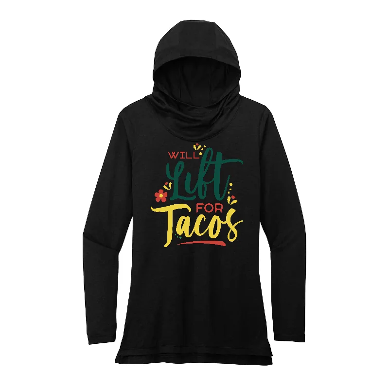 Creative Hoodie-Will Lift for Tacos Performance Hoodie